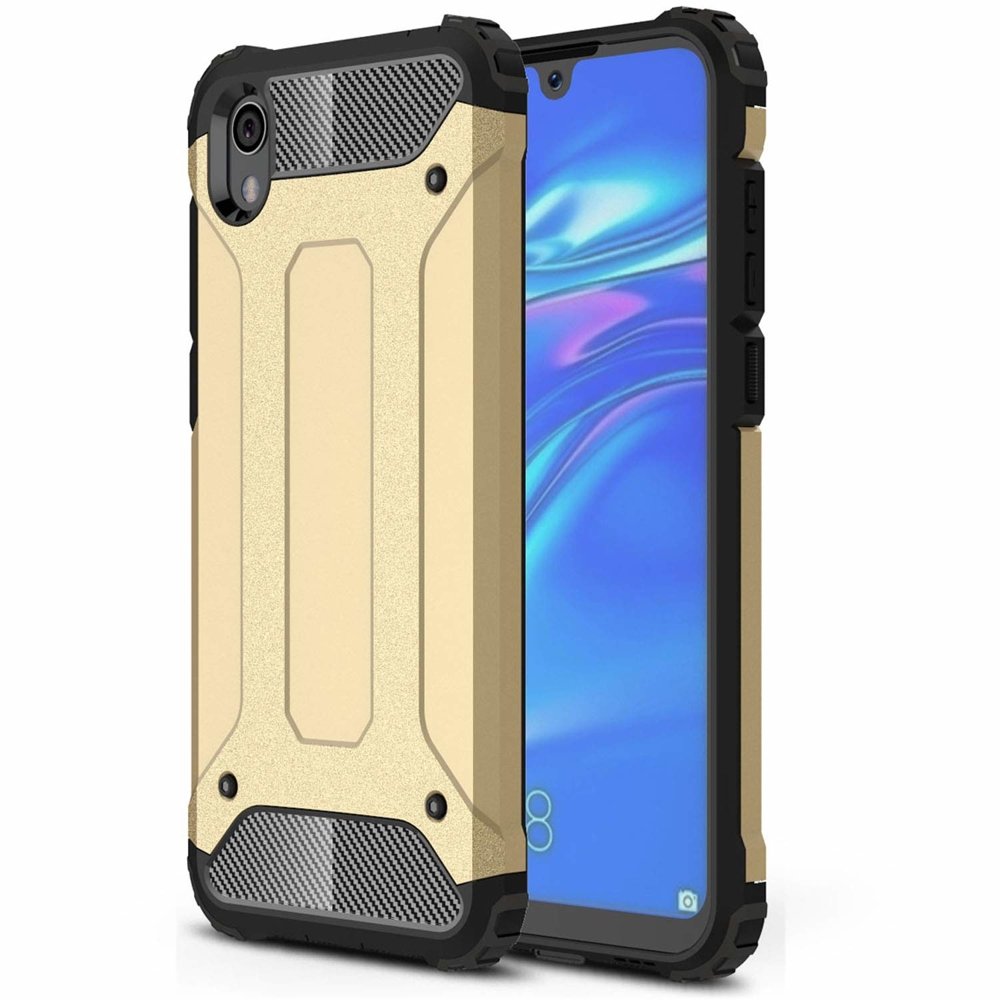 Pokrowiec Hybrid Armor pancerny z�oty Huawei Honor 8S