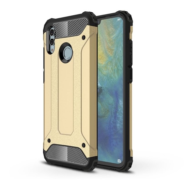 Pokrowiec Hybrid Armor pancerny z�oty Huawei P Smart 2019