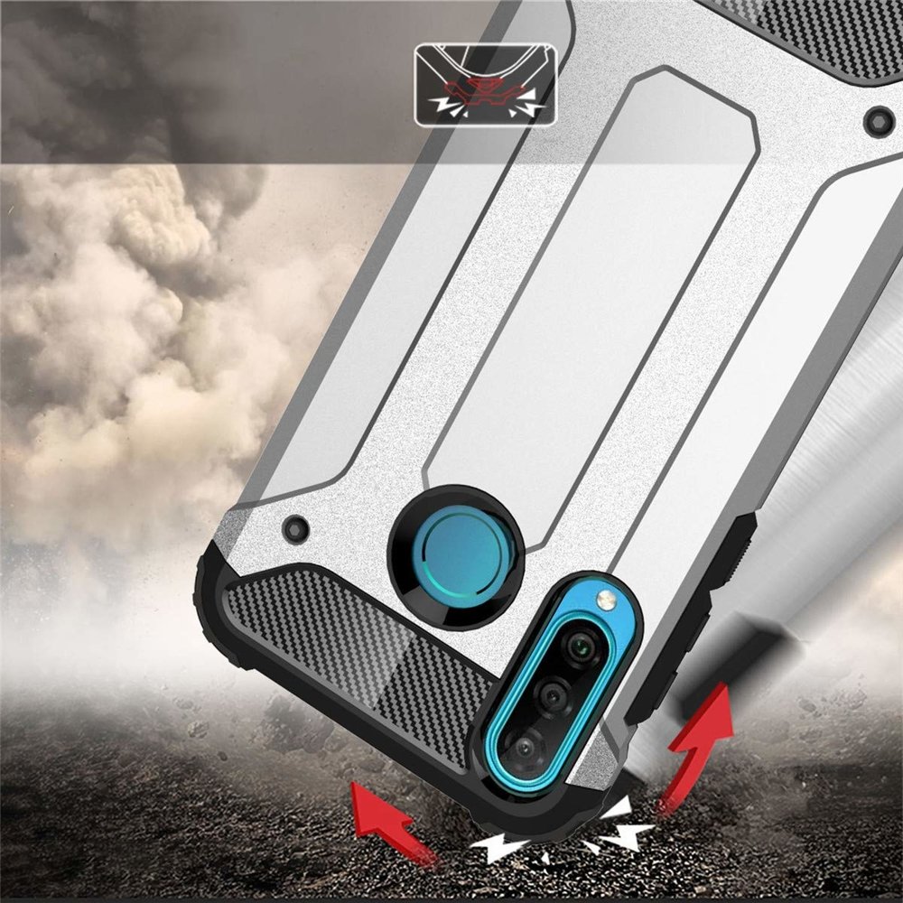 Pokrowiec Hybrid Armor pancerny z�oty Huawei P30 Lite / 2