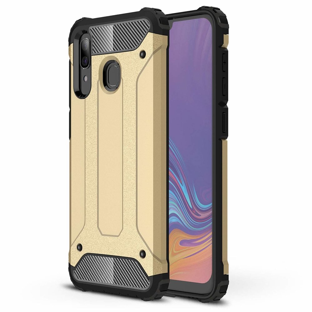 Pokrowiec Hybrid Armor pancerny z�oty Samsung Galaxy A30