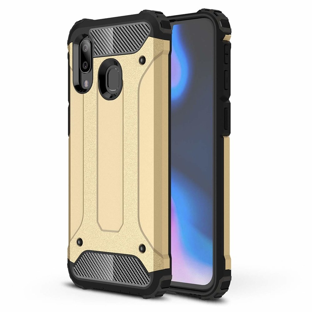Pokrowiec Hybrid Armor pancerny z�oty Samsung Galaxy A40