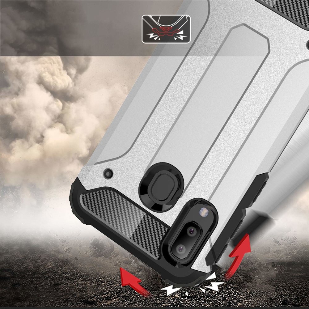 Pokrowiec Hybrid Armor pancerny z�oty Samsung Galaxy A40 / 5