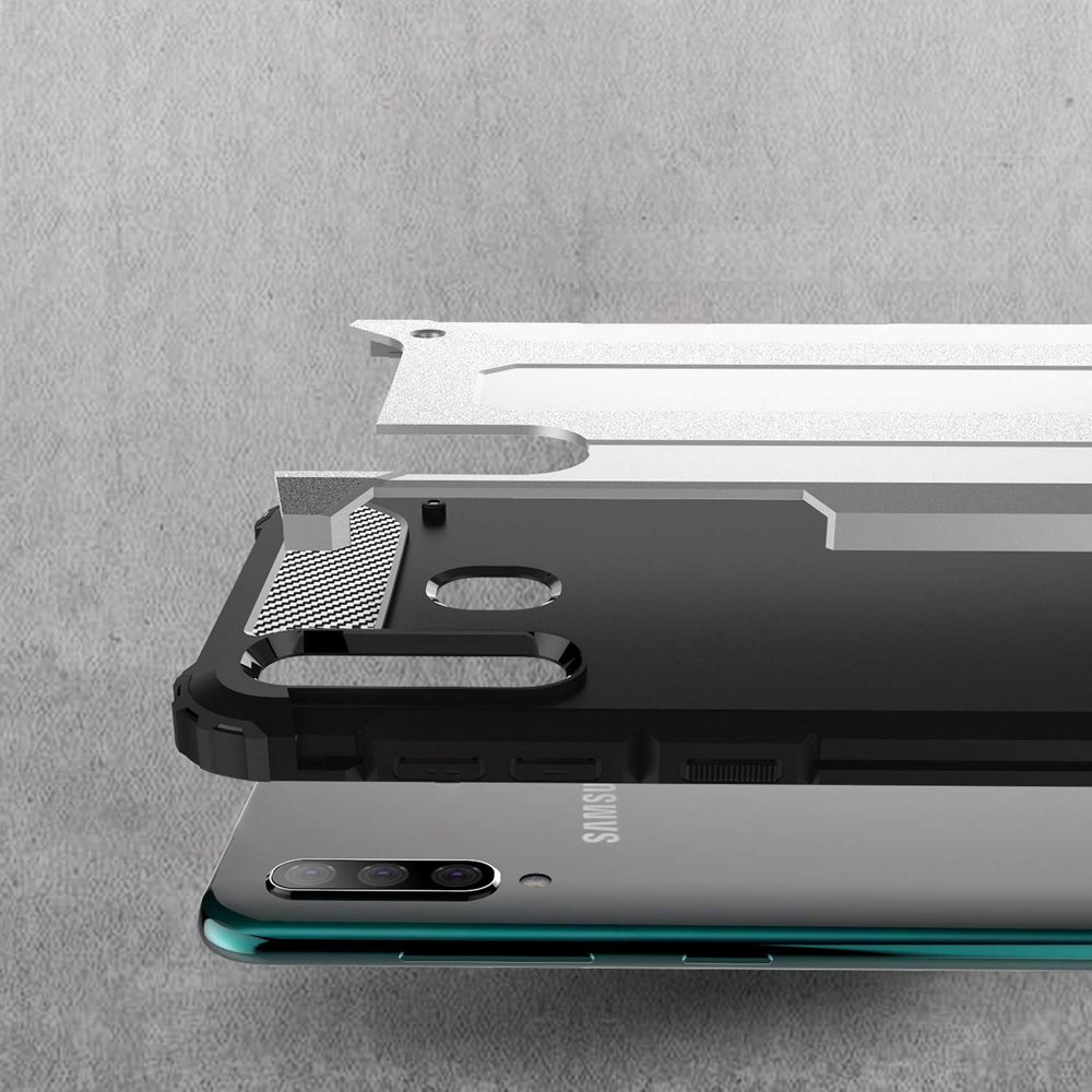 Pokrowiec Hybrid Armor pancerny z�oty Samsung Galaxy A50s / 3