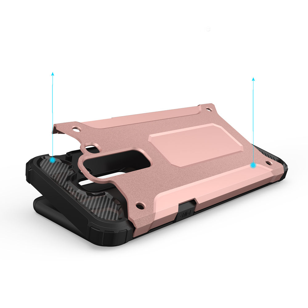 Pokrowiec Hybrid Armor pancerny z�oty Samsung Galaxy A6 Plus (2018) / 3