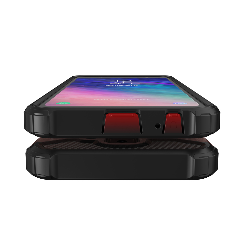 Pokrowiec Hybrid Armor pancerny z�oty Samsung Galaxy A6 Plus (2018) / 5