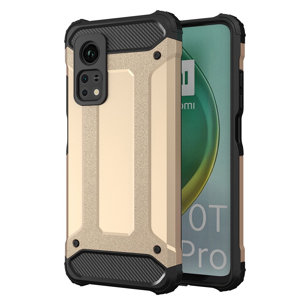 Pokrowiec Hybrid Armor pancerny z�oty Xiaomi Mi 10T Pro