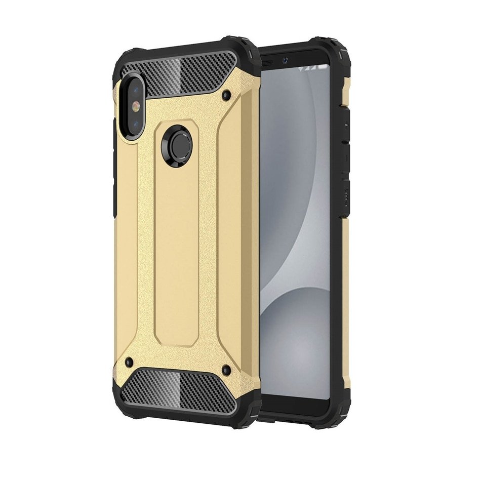 Pokrowiec Hybrid Armor pancerny z�oty Xiaomi Mi A2