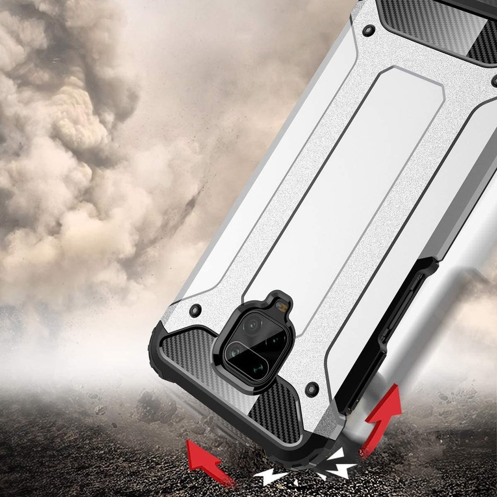 Pokrowiec Hybrid Armor pancerny z�oty Xiaomi Redmi 10X 4G / 4