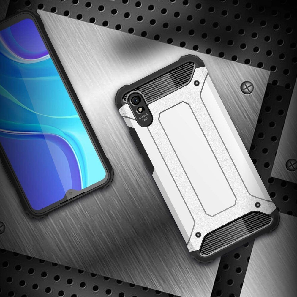 Pokrowiec Hybrid Armor pancerny z�oty Xiaomi Redmi 9A / 4