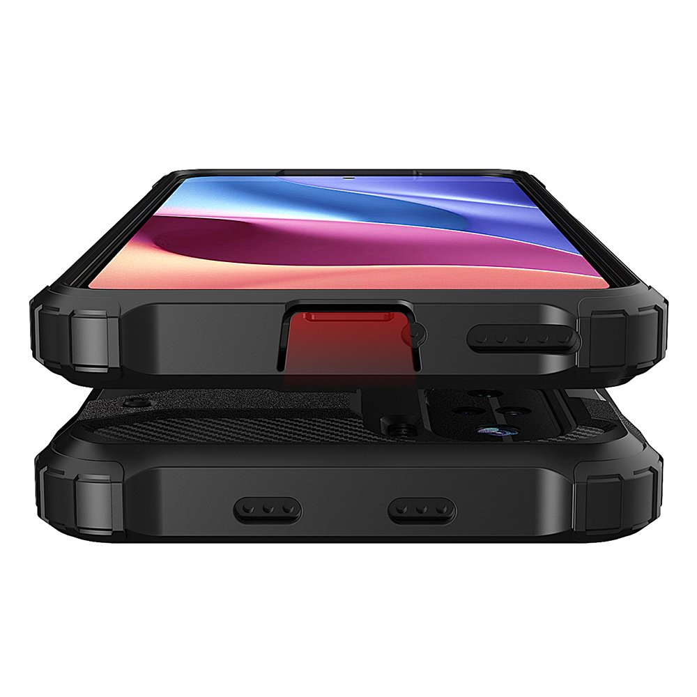 Pokrowiec Hybrid Armor pancerny złoty Xiaomi Redmi K40 Pro Plus / 9 Pokrowiec Hybrid Armor pancerny złoty Xiaomi Redmi K40 Pro Plus / 9