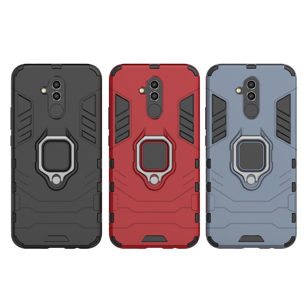 Pokrowiec hybrydowy Ring Armor pancerny czarny Huawei Mate 20 Lite / 6