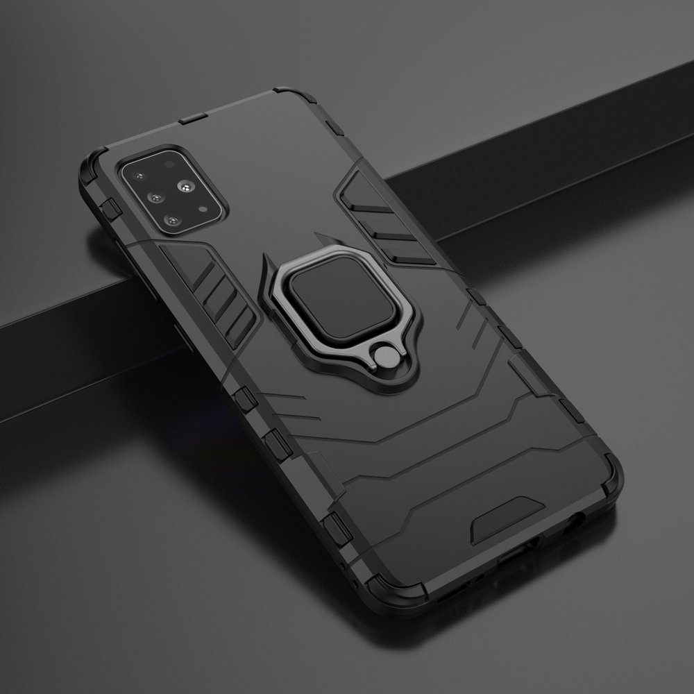 Pokrowiec hybrydowy Ring Armor pancerny czarny Samsung Galaxy A51 / 7