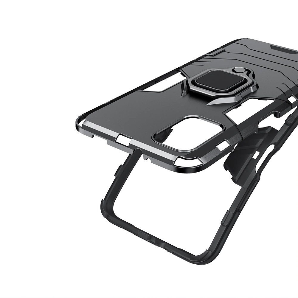 Pokrowiec hybrydowy Ring Armor pancerny czarny Xiaomi POCO M3 / 8