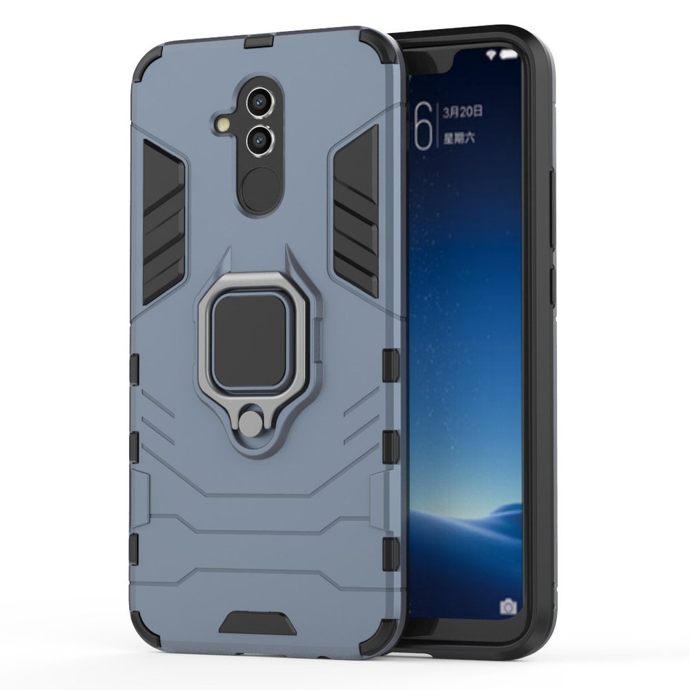 Pokrowiec hybrydowy Ring Armor pancerny niebieski Huawei Mate 20 Lite / 2