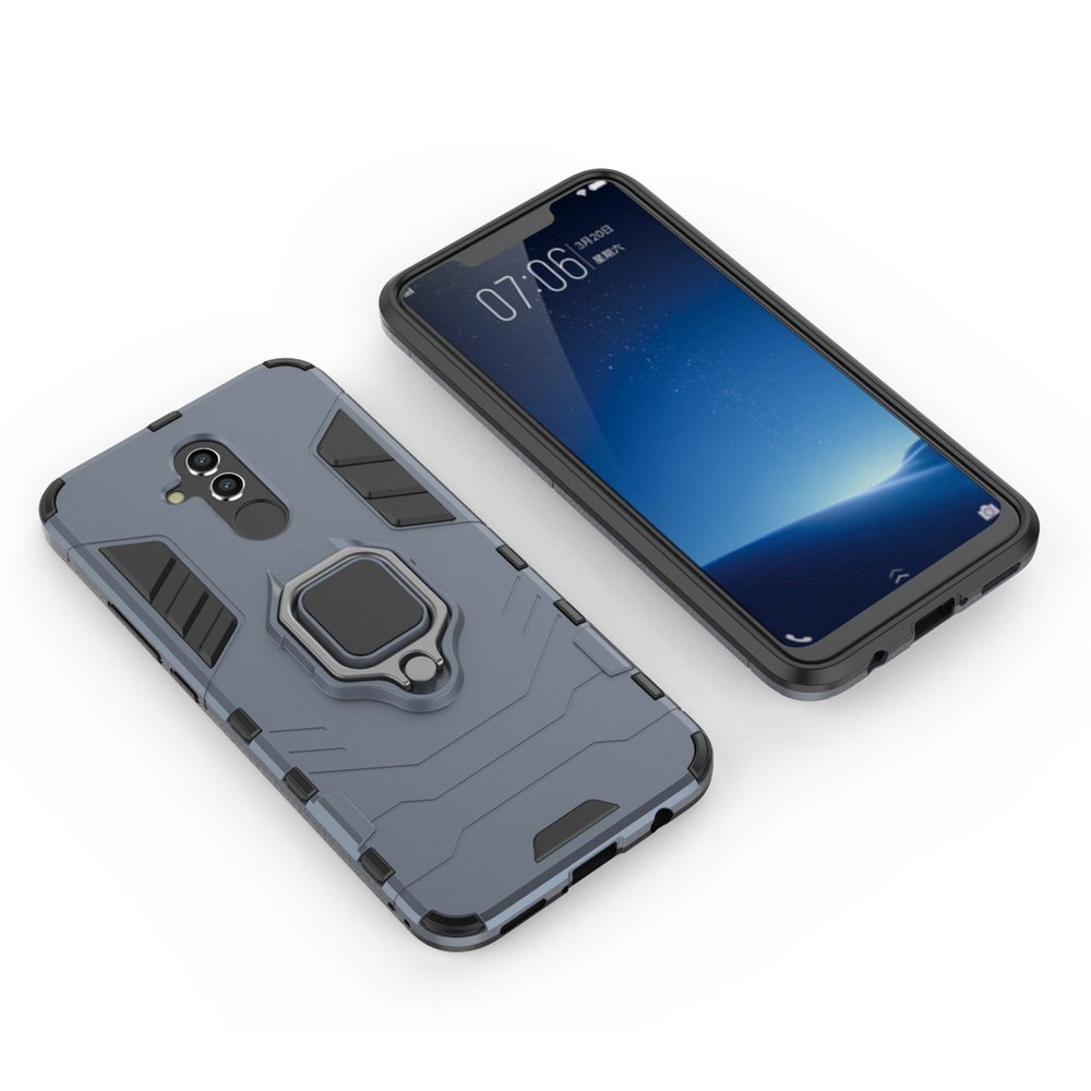 Pokrowiec hybrydowy Ring Armor pancerny niebieski Huawei Mate 20 Lite / 3
