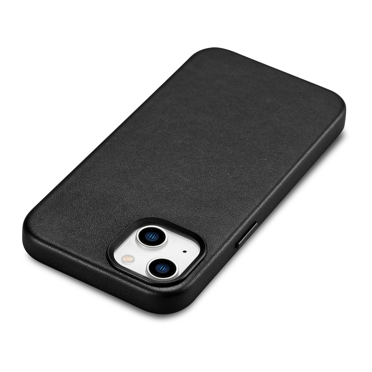 Pokrowiec iCarer Case Leather MagSafe czarny Apple iPhone 14 / 11