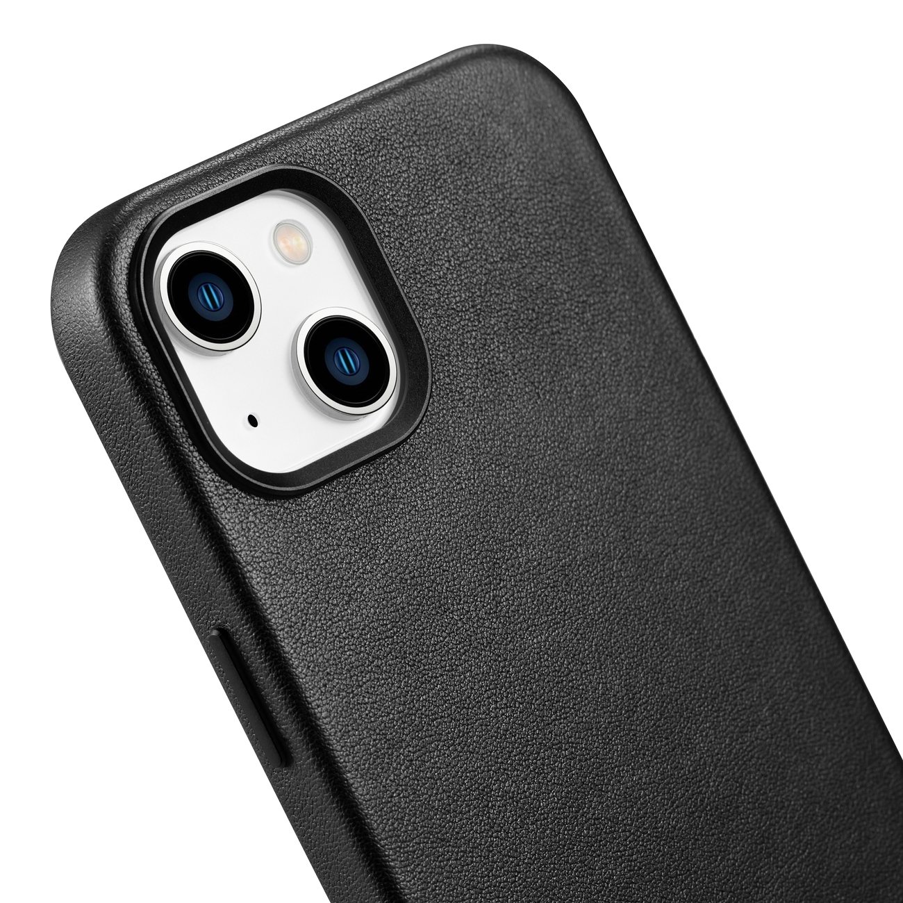 Pokrowiec iCarer Case Leather MagSafe czarny Apple iPhone 14 / 9