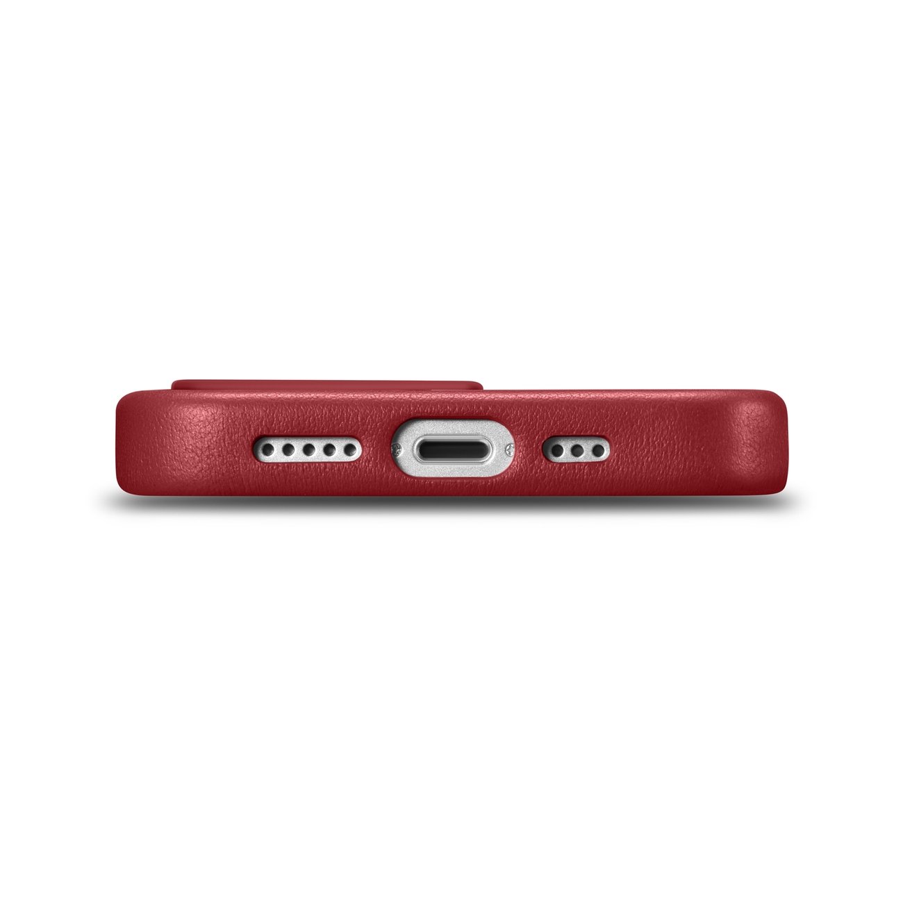 Pokrowiec iCarer Case Leather MagSafe czerwony Apple iPhone 14 Pro / 4