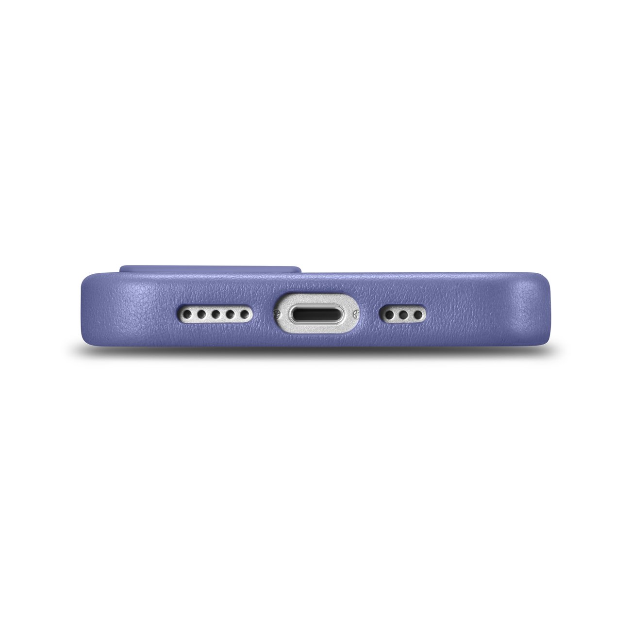 Pokrowiec iCarer Case Leather MagSafe jasnofioletowy Apple iPhone 14 / 4