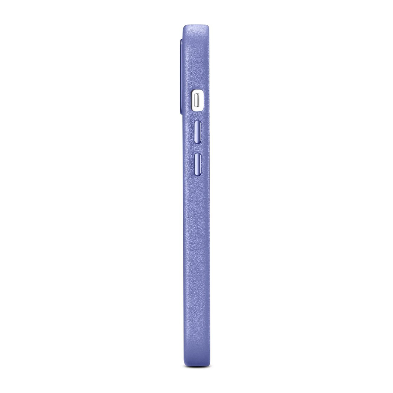 Pokrowiec iCarer Case Leather MagSafe jasnofioletowy Apple iPhone 14 / 6