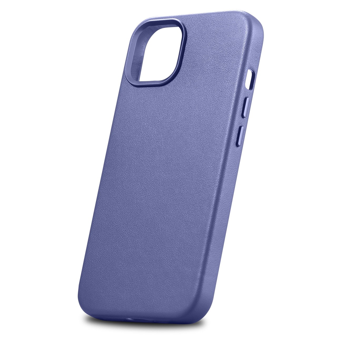 Pokrowiec iCarer Case Leather MagSafe jasnofioletowy Apple iPhone 14 / 7