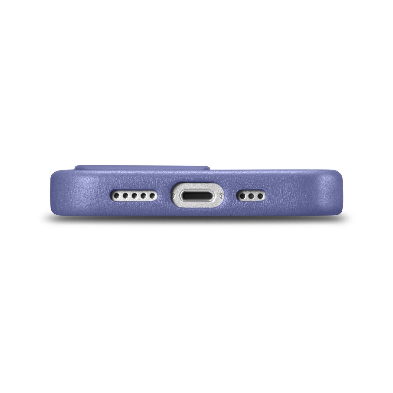 Pokrowiec iCarer Case Leather MagSafe jasnofioletowy Apple iPhone 14 Pro / 4