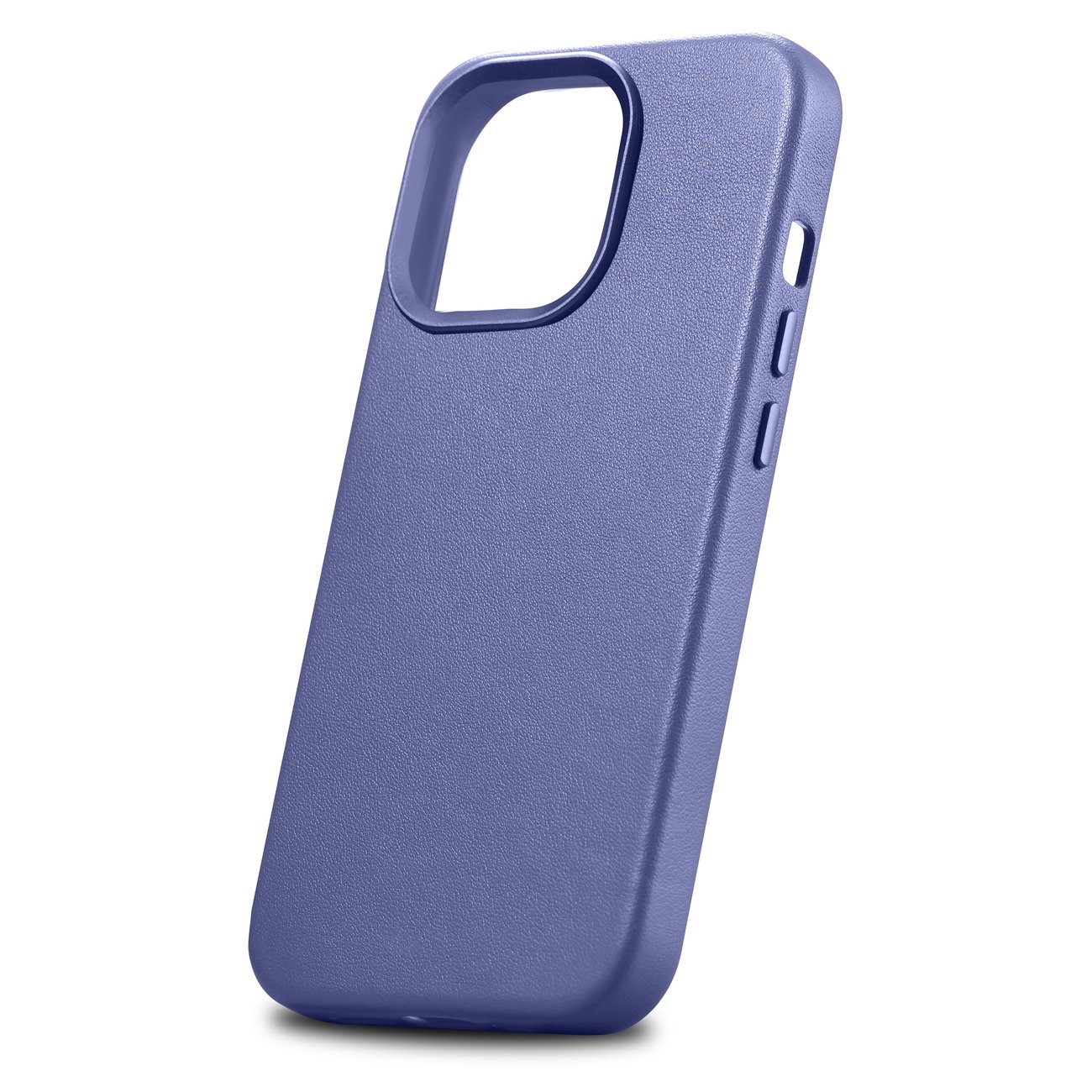 Pokrowiec iCarer Case Leather MagSafe jasnofioletowy Apple iPhone 14 Pro / 7