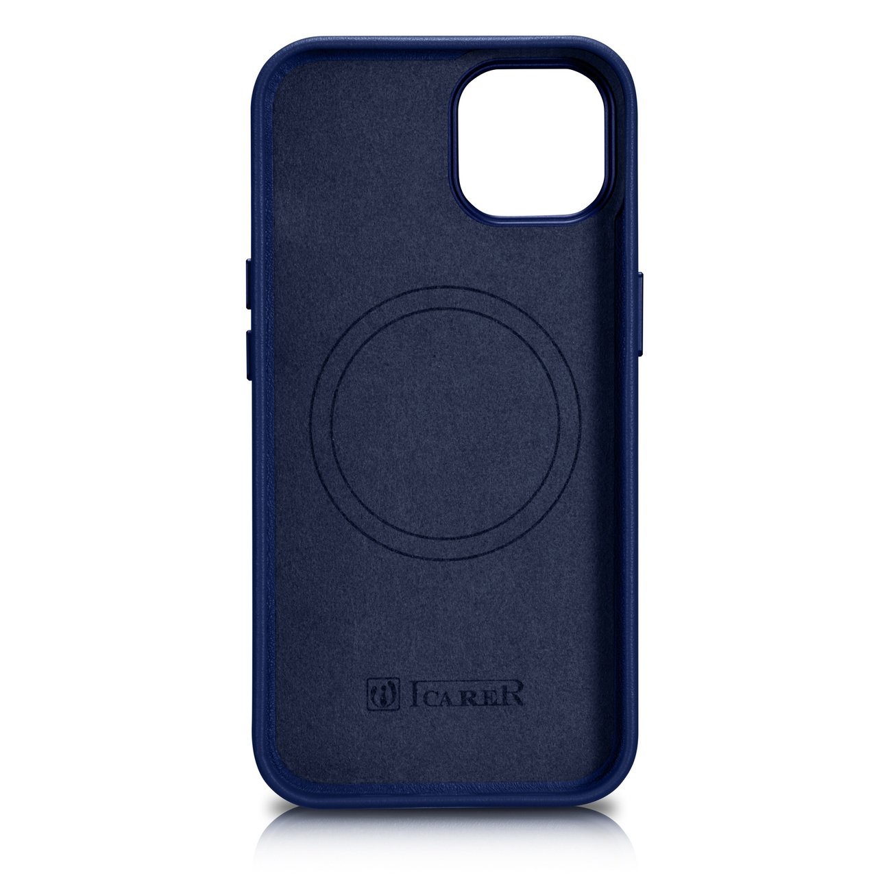 Pokrowiec iCarer Case Leather MagSafe niebieski Apple iPhone 14 / 3