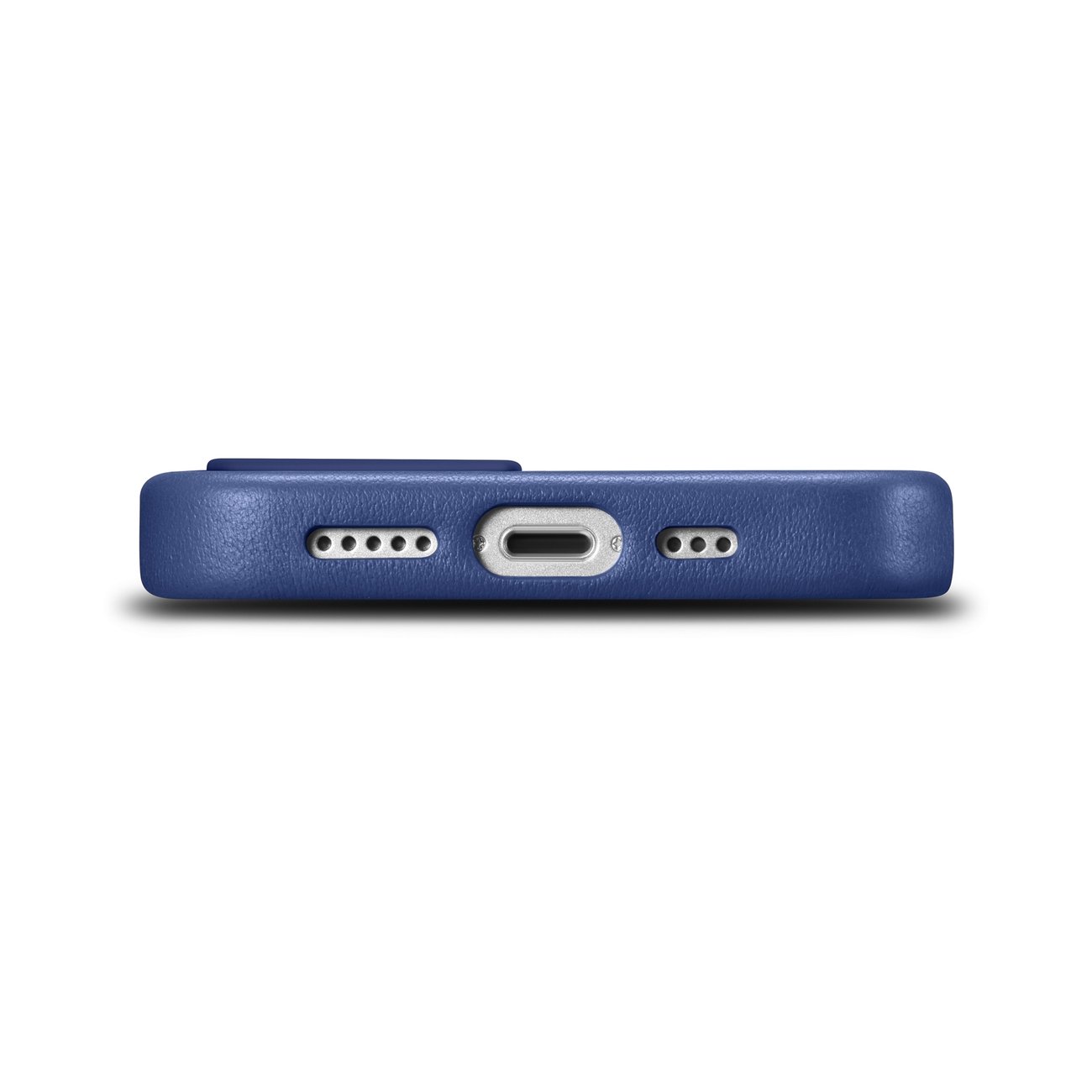 Pokrowiec iCarer Case Leather MagSafe niebieski Apple iPhone 14 / 4
