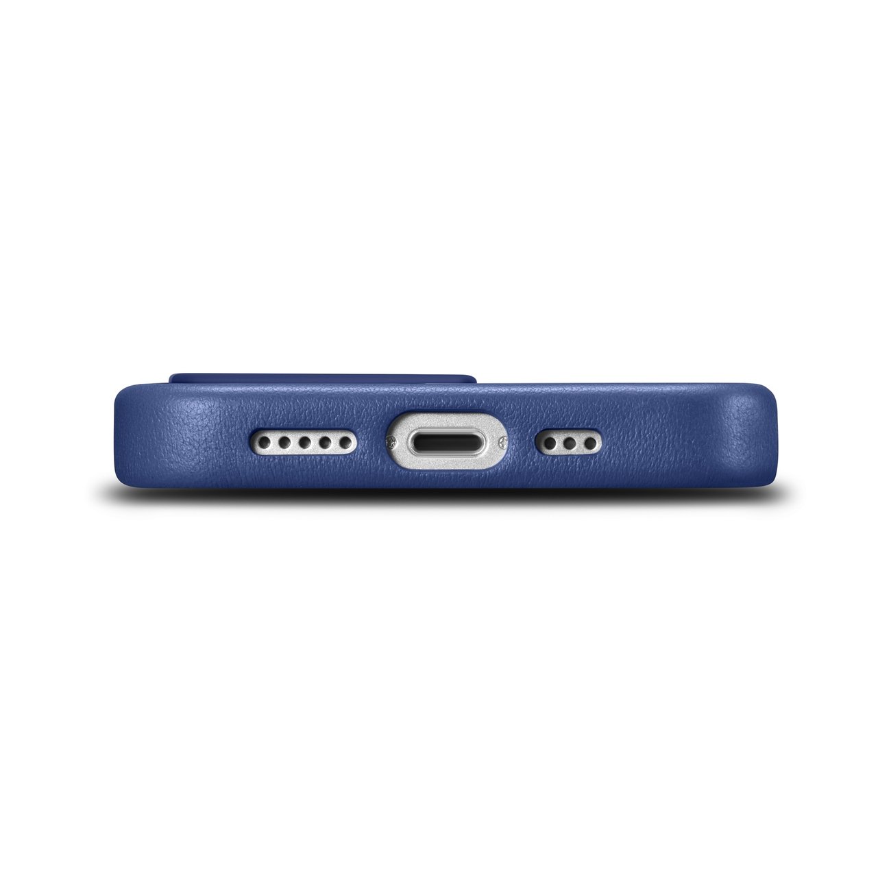 Pokrowiec iCarer Case Leather MagSafe niebieski Apple iPhone 14 Pro / 4