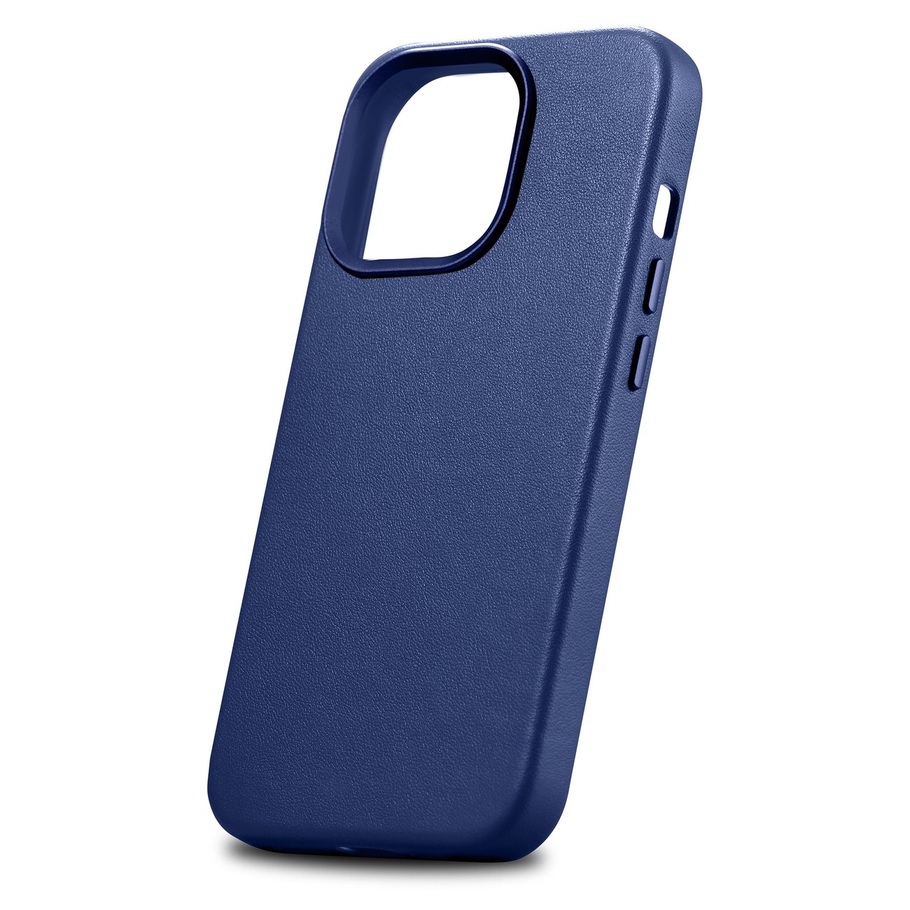 Pokrowiec iCarer Case Leather MagSafe niebieski Apple iPhone 14 Pro / 7