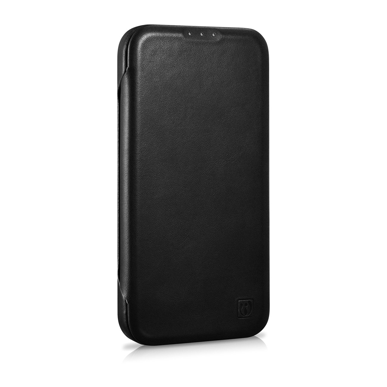 Pokrowiec iCarer CE Oil Wax Premium Leather Folio Case czarny Apple iPhone 14 / 4