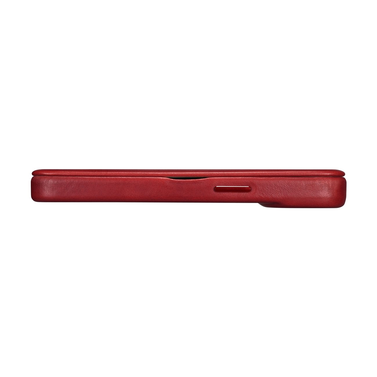 Pokrowiec iCarer CE Oil Wax Premium Leather Folio Case czerwony Apple iPhone 14 / 12
