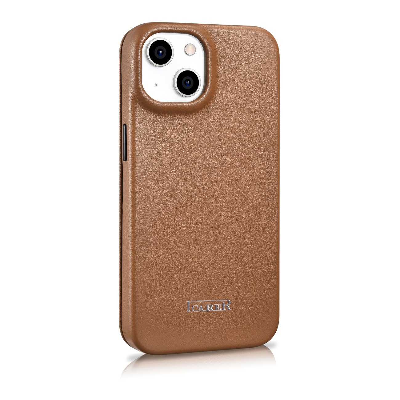 Pokrowiec iCarer CE Premium Leather Folio Case brzowy Apple iPhone 14 / 4