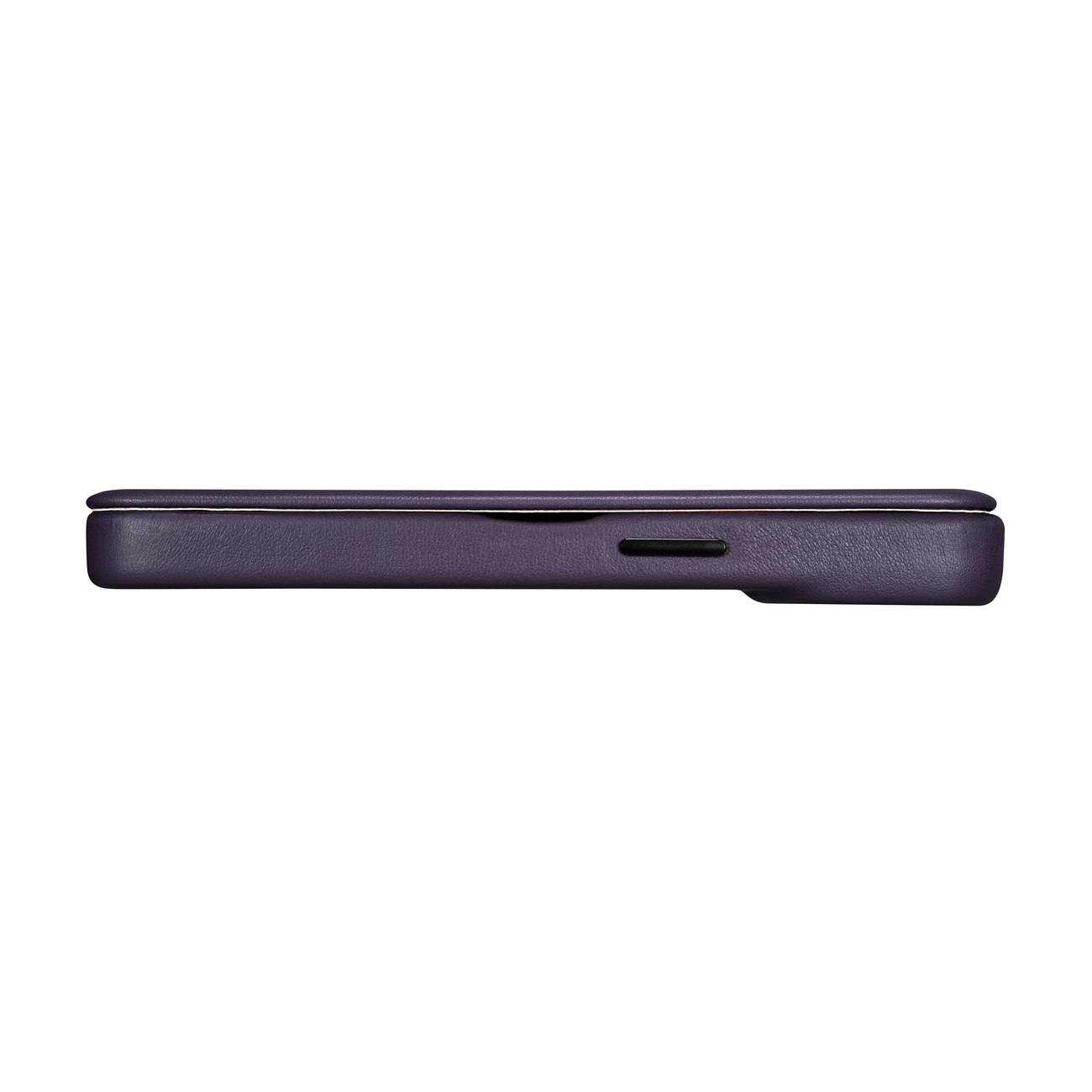 Pokrowiec iCarer CE Premium Leather Folio Case ciemnofioletowy Apple iPhone 14 / 12