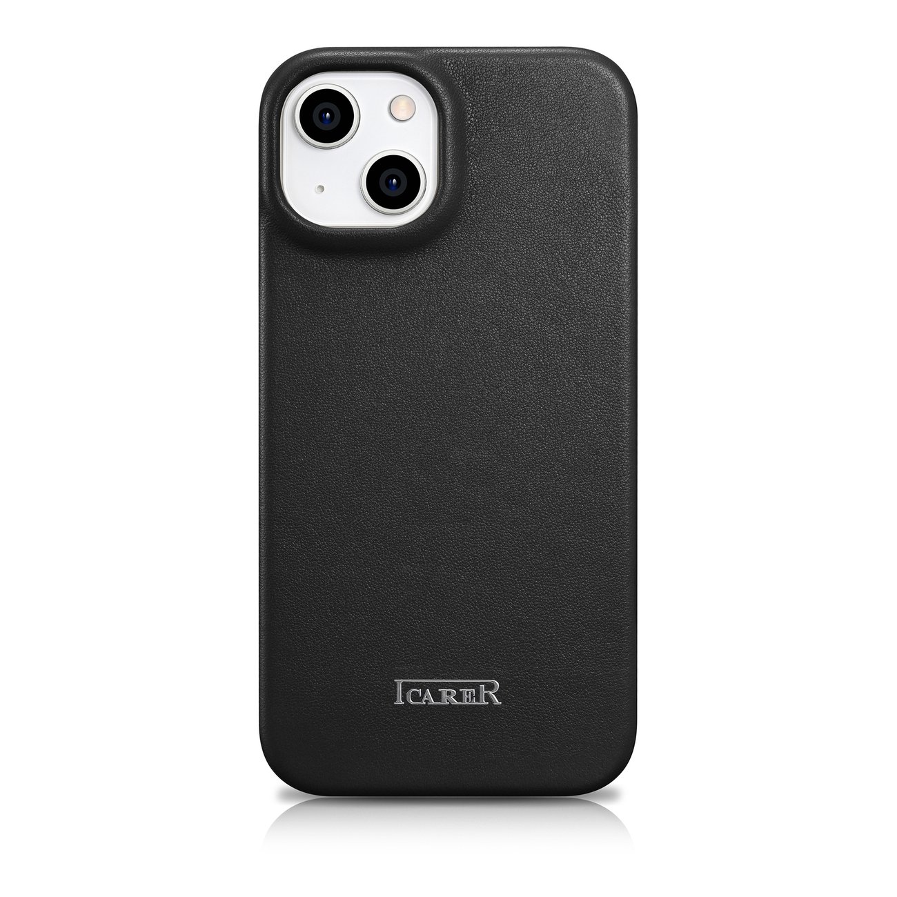 Pokrowiec iCarer CE Premium Leather Folio Case czarny Apple iPhone 14 / 3