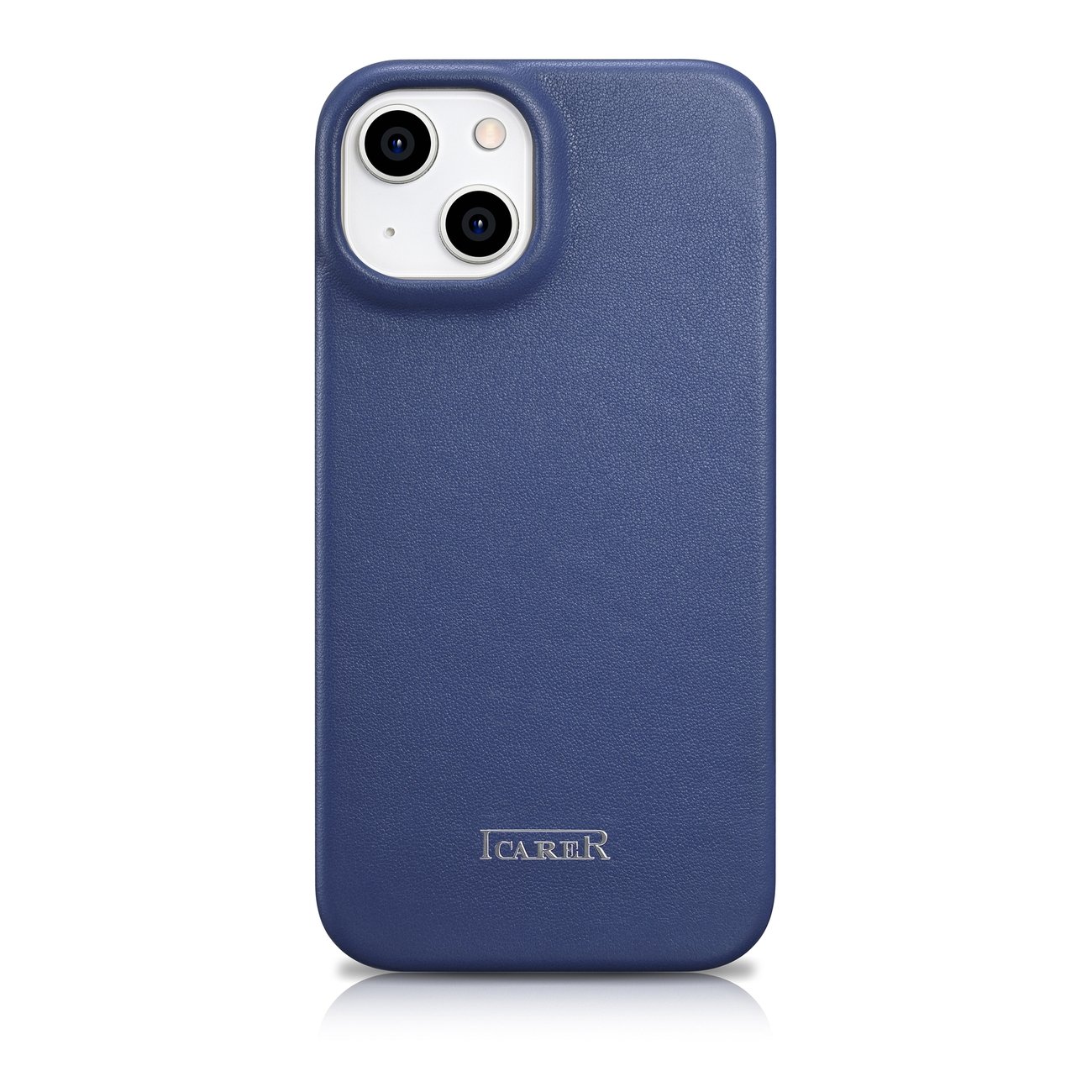 Pokrowiec iCarer CE Premium Leather Folio Case niebieski Apple iPhone 14 / 3
