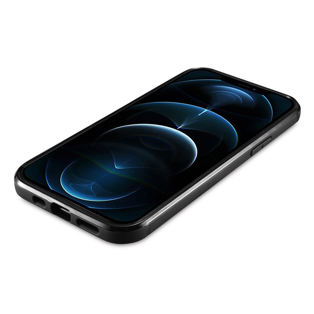 Pokrowiec iCarer Leather Oil Wax br�zowy Apple iPhone 12 Mini / 7