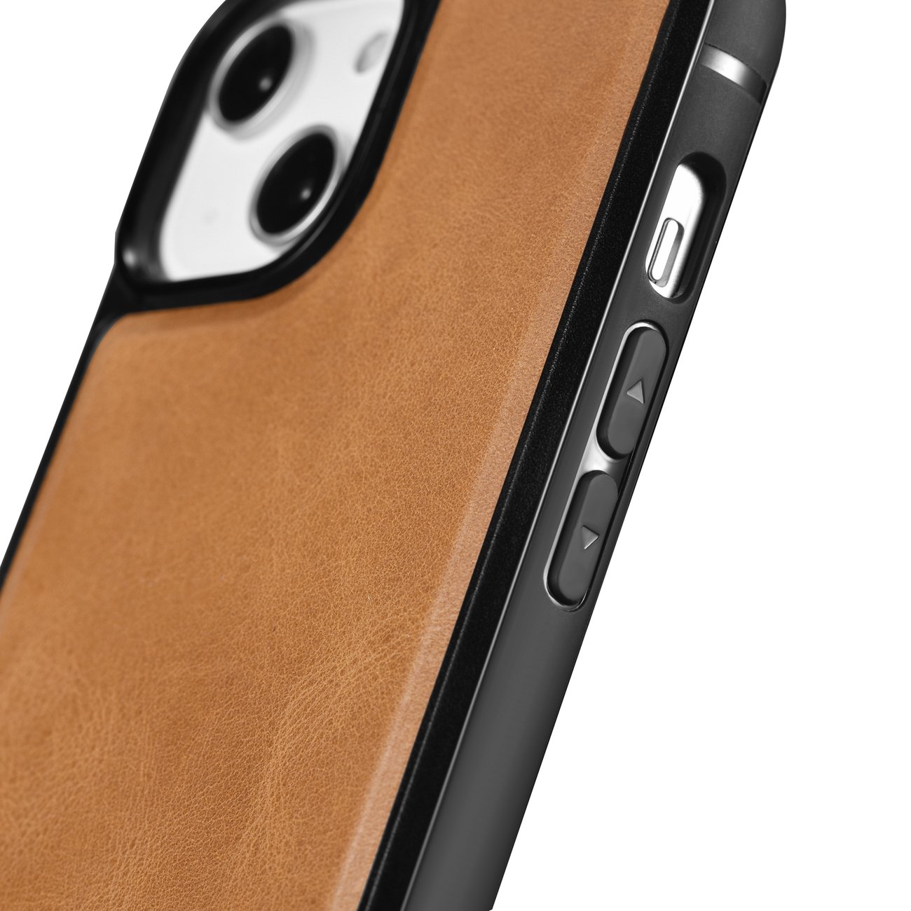 Pokrowiec iCarer Leather Oil Wax brzowy Apple iPhone 14 / 2
