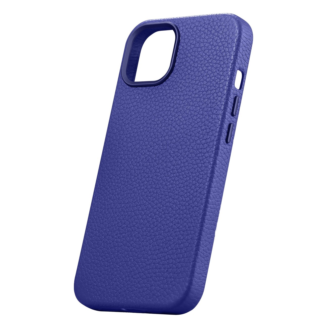 Pokrowiec iCarer Litchi Premium Leather Case ciemnoniebieski Apple iPhone 14 / 7