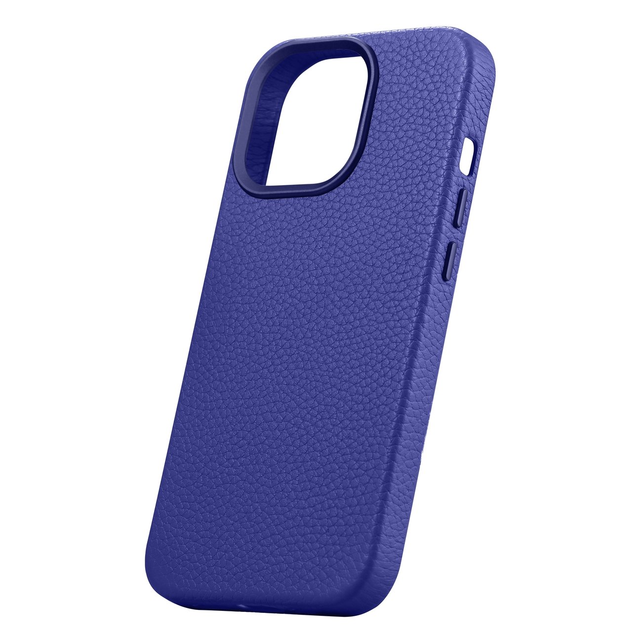 Pokrowiec iCarer Litchi Premium Leather Case ciemnoniebieski Apple iPhone 14 Pro / 8
