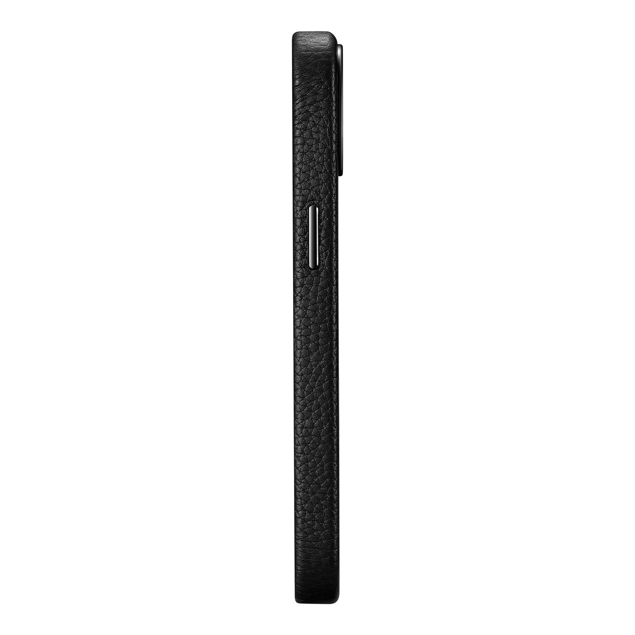 Pokrowiec iCarer Litchi Premium Leather Case czarny Apple iPhone 14 / 7