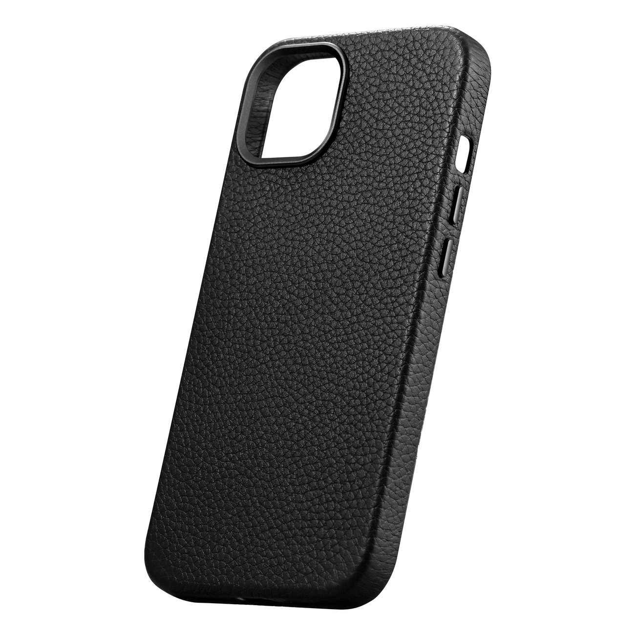 Pokrowiec iCarer Litchi Premium Leather Case czarny Apple iPhone 14 / 8