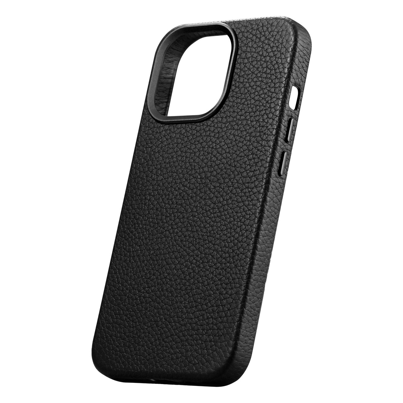 Pokrowiec iCarer Litchi Premium Leather Case czarny Apple iPhone 14 Pro / 7