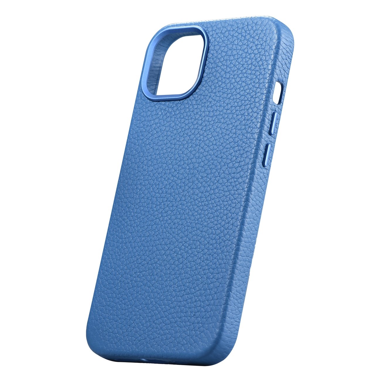 Pokrowiec iCarer Litchi Premium Leather Case jasnoniebieski Apple iPhone 14 / 8