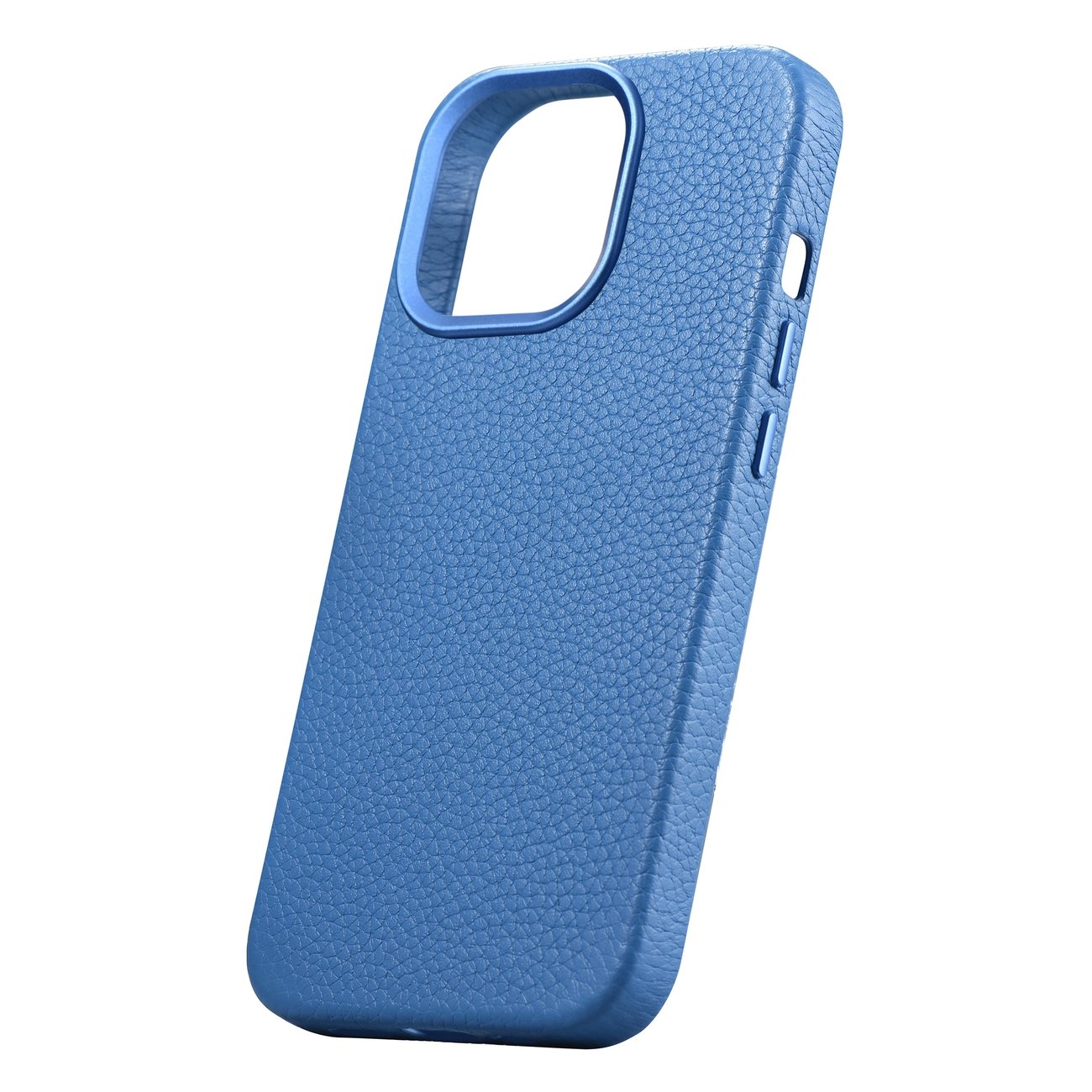 Pokrowiec iCarer Litchi Premium Leather Case jasnoniebieski Apple iPhone 14 Pro / 8