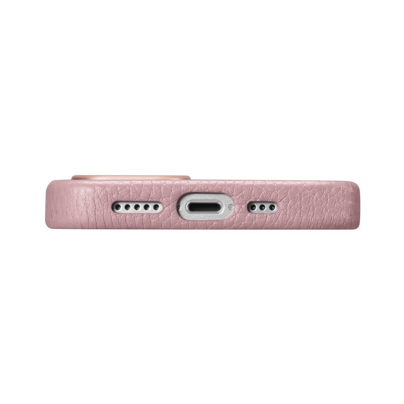 Pokrowiec iCarer Litchi Premium Leather Case rowy Apple iPhone 14 Pro / 5