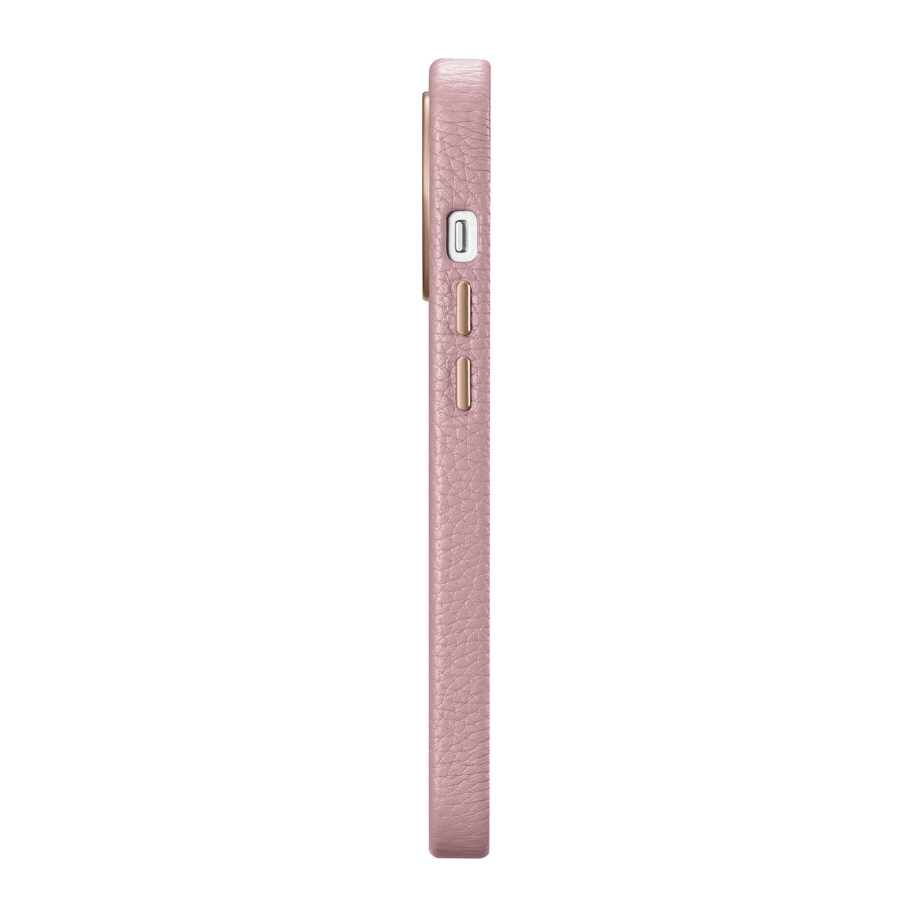 Pokrowiec iCarer Litchi Premium Leather Case rowy Apple iPhone 14 Pro / 6