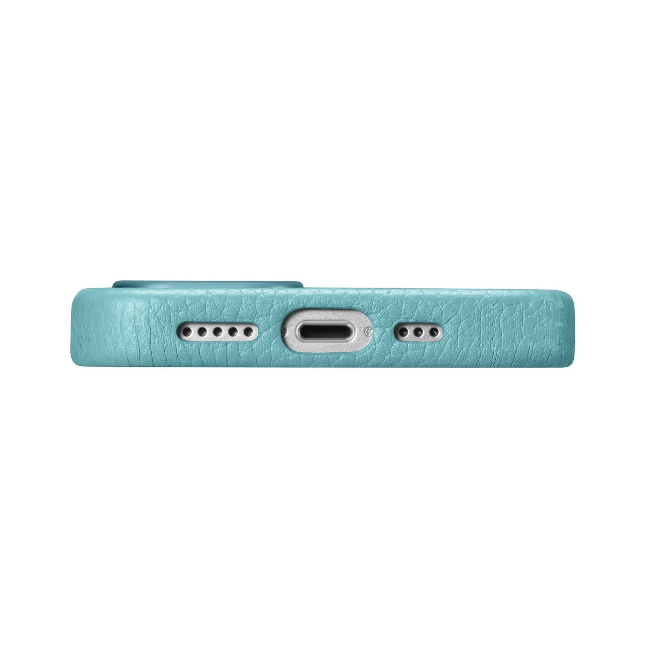 Pokrowiec iCarer Litchi Premium Leather Case zielony Apple iPhone 14 Pro Max / 5