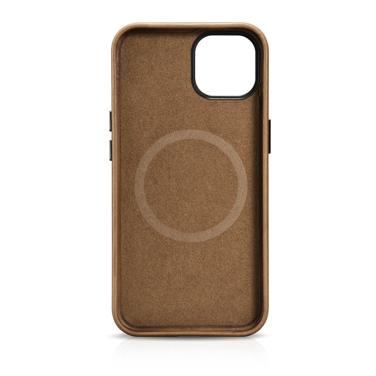 Pokrowiec iCarer Oil Wax Premium Leather Case brzowy Apple iPhone 14 / 2